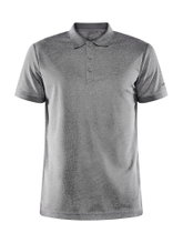 Craft Sport Polo Core Unify (functional recycled polyester) dark grey mottled Men